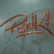 Mi Proyecto del curso: Lettering 3D: modelado y texturizado con Cinema 4D. Motion Graphics, 3D, Photograph, Post-production, 3D Modeling, and 3D Lettering project by Hugo Górriz Rodríguez - 12.20.2021