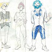 Scans of my Sketchbook. Character Design, and Sketchbook project by l_pol_korp - 12.19.2021