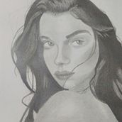 Mi Proyecto del curso: Retrato realista con lápiz de grafito. Traditional illustration, Fine Arts, Sketching, Pencil Drawing, Drawing, Portrait Drawing, Realistic Drawing, Artistic Drawing, and Figure Drawing project by Heimdal Campos Toral - 12.20.2021