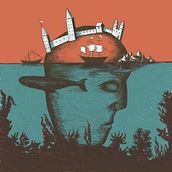 My project in Introduction to Illustrated Printmaking with Procreate course. Un progetto di Illustrazione tradizionale, Illustrazione digitale, Disegno digitale e Incisione di fwall - 20.12.2021