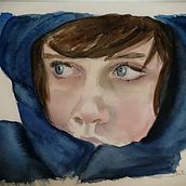 Mi Proyecto del curso: Retrato artístico en acuarela Ein Projekt aus dem Bereich Bildende Künste, Malerei, Aquarellmalerei und Porträtzeichnung von Natividad Soria - 21.12.2021
