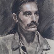 Mi Proyecto del curso: Retrato realista al carboncillo. Traditional illustration, Fine Arts, Drawing, Portrait Drawing, and Realistic Drawing project by Patrizia Gallo - 12.21.2021