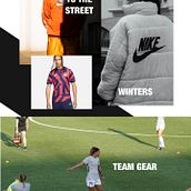 NIKE Football Redesign Concept . Web Design projeto de tylerrezapour - 21.12.2021