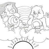 Lineart sur les bisounours. Un proyecto de Dibujo, Dibujo digital, Ilustración digital e Ilustración tradicional de Roxane Onyria - 21.12.2021