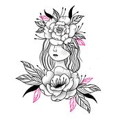 Mon projet du cours : Technique de dessin traditionnel avec Procreate. Un proyecto de Ilustración tradicional, Dibujo, Ilustración digital, Dibujo de Retrato y Dibujo digital de ehla - 21.12.2021
