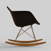 Renderizado de proyecto a partir de un banco Eames. 3D, Furniture Design, Making, Industrial Design, Product Design, and 3D Design project by Exequiel Vega - 01.04.2022