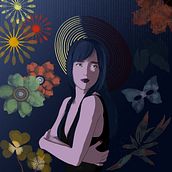 In the Garden of Her Imagination Ein Projekt aus dem Bereich Traditionelle Illustration, Digitale Illustration und Digitale Malerei von Dennis Chua - 17.12.2021
