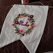 Mi Proyecto del curso: Diseño de moda: pintura y bordado sobre prendas . % Zuly tarafından hazırlanan Tablo, Moda Tasarımı, Nakış, Kendin Yap, Geri dönüşüm, Ve Tekstil Tasarımı projesi - 12.21.2021