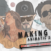 ANIMATION 2D (VISUALIZER MUSIC VIDEO) +21. Traditional illustration, Photograph, Post-production, and 2D Animation project by Fernando Morando - 11.02.2021