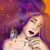 Mi Proyecto del curso: Técnicas pictóricas para pintura digital. Traditional illustration, Digital Illustration, Digital Painting, and Color Theor project by Vanessa Pujade Viadé - 12.21.2021