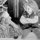 Retrato a grafito . Traditional illustration, Pencil Drawing, and Portrait Drawing project by Félix Cortés Art - 12.17.2019