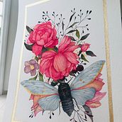 Mi Proyecto del curso: Dibujo y composición naturalista en acuarela. Een project van Traditionele illustratie,  Tekening, Aquarelschilderen y Naturalistische illustratie van Mily Acuña - 22.12.2021