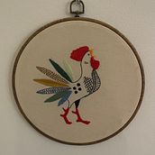 Mi Proyecto del curso: Técnicas de bordado: ilustrando con hilo y aguja. Embroider, and Textile Design project by Luisa Posada Urrutia - 12.22.2021