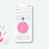 Meu projeto do curso: Design de aplicativos: prototipagem para iniciantes. UX / UI, Mobile Design, App Design, and Digital Product Design project by Sarah - 12.22.2021