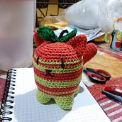 Mi Proyecto del curso: Amigurumi: creación de personajes con ganchillo. Arts, Crafts, To, Design, Fiber Arts, Crochet, Amigurumi, and Textile Design project by dragon_ciel_shadow - 12.22.2021