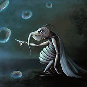 Mój projekt z kursu: Cyfrowe malowanie postaci: ilustrowanie światłem i kolorem. Un progetto di Illustrazione tradizionale, Character design, Illustrazione digitale e Pittura digitale di kat_lorens - 22.12.2021