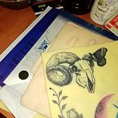 Mój projekt z kursu: Techniki tatuażu blackwork z użyciem cienkich linii. Desenho de tatuagens projeto de Karolina Kamińska - 22.12.2021