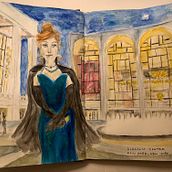 My project in Artistic Watercolor Sketching: Dare to Express Your Ideas course. Traditional illustration, Sketching, Creativit, Drawing, Watercolor Painting, and Sketchbook project by Teri Tynes - 12.09.2021