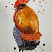 My project in Artistic Watercolor Techniques for Illustrating Birds course. Traditional illustration, Watercolor Painting, Realistic Drawing, and Naturalistic Illustration project by Ian Taylor - 12.10.2021
