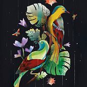 Armonia Esotica. Een project van Traditionele illustratie, Digitale illustratie y  Digitaal schilderij van Corinne Cirulli - 22.12.2021
