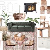 Mi Proyecto del curso: Diseño de espacios residenciales y funcionales. Un progetto di Architettura d'interni, Interior design, Interior Design e Progettazione dello spazio di Daniela Mubarak - 22.12.2021