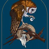 My project in Natural Illustration with Digital Painting course. Projekt z dziedziny Trad, c, jna ilustracja,  R, sunek, Ilustracja c, frowa, R, sunek realist, czn, Malarstwo c, frowe, Ilustracja naturalist i czna użytkownika gabriellovescreate - 19.12.2021