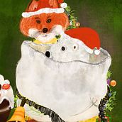 Animal Digital Illusration. Traditional illustration, Animation, Multimedia, Digital Illustration, Stor, telling, Digital Drawing, Digital Painting, and Animated Illustration project by qing ye - 12.23.2021