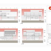 3D Architectural Design and Modeling with Revit - DOM HOUSE. 3D, Architecture, Interior Architecture, 3D Modeling, Digital Architecture, ArchVIZ, Presentation Design, Spatial Design, Architectural Illustration, Digital Design, 3D Design, Portfolio Development, and Digital Illustration project by Dennis Rodriguez - 12.23.2021