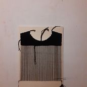 Il mio progetto del corso: Capi tessuti a mano con telaio. Design, Artesanato, Design de moda, Costura, Tecido, Tecelagem, e Design têxtil projeto de mannara_irene - 23.12.2021