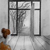 My project in Expressive Illustration Line by Line course. Traditional illustration, Editorial Design, Pencil Drawing, Drawing, Stor, board, Children's Illustration, Narrative, and Colored Pencil Drawing project by Elwira van Pijkeren - 12.24.2021