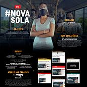 #NoVaSola. Communication, and Advertising project by Gabriela Sialer - 12.23.2021