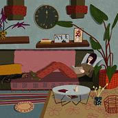 My project in Illustrated Stories with Procreate: Explore Brushes and Textures course. Traditional illustration, Digital Illustration, and Digital Drawing project by Maria - 12.22.2021