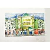 Architectural Sketching with Watercolor and Ink . Sketching, Drawing, Watercolor Painting, Architectural Illustration, Sketchbook & Ink Illustration project by JEQEEN LIAW YEE LING - 12.22.2021