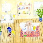 Mi Proyecto del curso: Sketchbook para explorar tu estilo de dibujo. Un proyecto de Ilustración tradicional, Bocetado, Creatividad, Dibujo, Pintura a la acuarela, Sketchbook y Pintura gouache de luciacmadrid - 24.12.2021