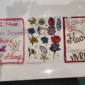 Mon projet du cours : Initiation au doodling créatif et au lettering manuel. Traditional illustration, Lettering, Drawing, H, and Lettering project by FIONA KIHM - 12.25.2021