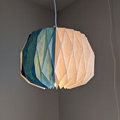 Second lamp! Third in progress... Ein Projekt aus dem Bereich Design, H, werk, Beleuchtungsdesign und Kartonmodellbau von zoe.decker - 25.12.2021
