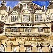 My project in Urban Sketching: Express Your World in a New Perspective course . Ilustrație tradițională, Schițe, Desen, Pictură în acuarelă, Ilustrație arhitecturală și Caiet de schițe de illustrationsbycoline - 12.25.2021