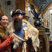 Medieval Viking Dress. Un progetto di Costume design di Mélanie Tanguay - 27.01.2021