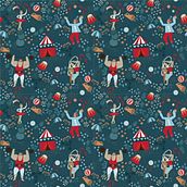 My project in Vector Pattern Illustration for Beginners course. Een project van  Ontwerp, Traditionele illustratie, Patroonontwerp y Printen van Rony Malits Harry - 24.12.2021