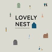 Illustration and book cover design for Lovely Nest by Living Loving . % Miranti A.K. tarafından hazırlanan Geleneksel illüstras, on, Vektör İllüstras, onu, Dijital İllüstras, on, Baskı, İç Dekoras, on, Ve Kendin Yap projesi - 10.23.2019