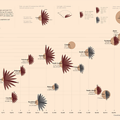 My project in Data Visualization and Information Design: Create a Visual Model course. Un projet de Design de l'information, Design d'interaction et Infographie de Ruchira Choudhary - 24.12.2021