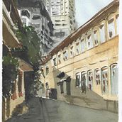 My project in Architectural Illustration with Watercolor course Ein Projekt aus dem Bereich Traditionelle Illustration, Skizzenentwurf, Zeichnung, Aquarellmalerei, Architektonische Illustration und Sketchbook von Aparna Surve - 27.12.2021