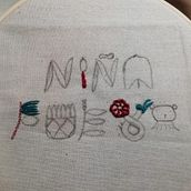 Mi Proyecto del curso: Introducción al bordado en relieve Ein Projekt aus dem Bereich Stickerei und Textildesign von cata_zb - 27.12.2021