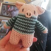 Mi Proyecto del curso: Amigurumi: creación de personajes con ganchillo. Un progetto di Artigianato, Design di giocattoli, Fiber Art, Uncinetto, Amigurumi e Textile Design di parruix - 27.12.2021