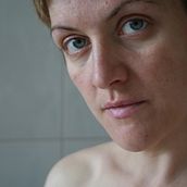 Does the horizon exist or is it only my own nose. Fine Arts, and Self-Portrait Photograph project by Doreen - 02.01.2011
