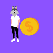 Money Wolf. Art Direction, Photograph, and Digital Illustration project by Mateus Silva - 12.27.2021