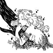 My project in Traditional Drawing Techniques with Procreate course. Un proyecto de Ilustración tradicional, Dibujo, Ilustración digital, Dibujo de Retrato y Dibujo digital de Francesca Fiumara - 27.12.2021