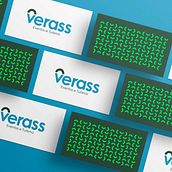 Verass - Um projeto do Estúdio Noboz. Een project van  Ontwerp,  Br, ing en identiteit, Grafisch ontwerp y Logo-ontwerp van John Miler Trinidad - 31.10.2021