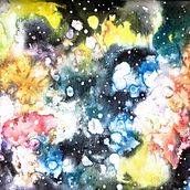 Mein Kursprojekt: Moderne Aquarelltechniken. Traditional illustration, Fine Arts, Painting, and Watercolor Painting project by Buchherz - 12.27.2021