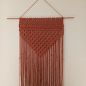 Il mio progetto del corso: Macramè: nodi semplici e complessi. Accessor, Design, Interior Design, Decoration, Fiber Arts, Macramé, and Textile Design project by Francesca Perrone - 12.27.2021